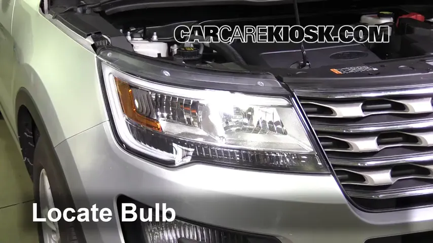 2017 Ford Explorer XLT 3.5L V6 Lights Parking Light (replace bulb)